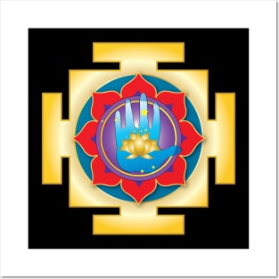 Ganesh Mandala Posters and Art